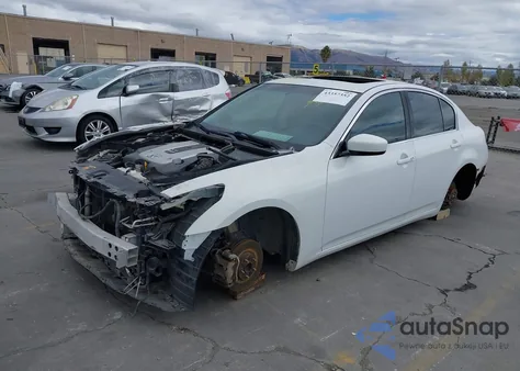 2013 Infiniti G37 Journey from USA, damaged, VIN JN1CV6AP1DM724665